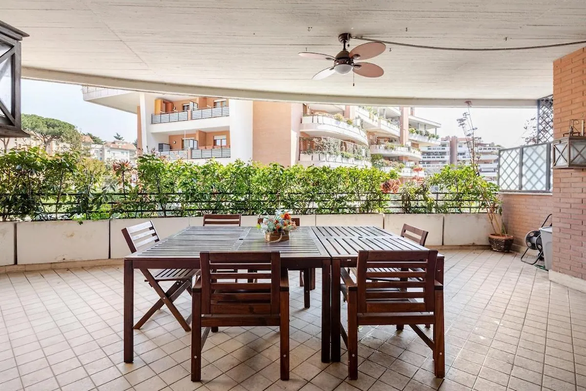Cozy Apt Garden Bbq Near Subway Rome