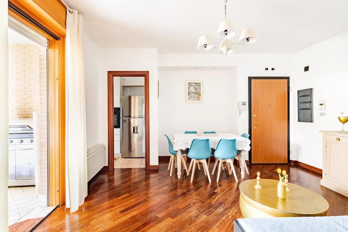 Appartement Cozy Apt Garden Bbq Near Subway Rome Italië